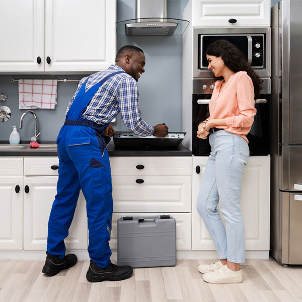 what kind of warranty do you offer on your cooktop repair services in Pingree